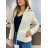 Women's Long Sleeve Leather Jacket (S/M ONE SIZE) ITALIAN FASHION IMPDY231SSH8223