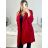 Kabát flaušový beránek dámský (M/L ONE SIZE) ITALSKá MóDA IM321570 S/M black