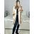 Jacket thin canvas long sleeve ladies with hood and zipper (oversize) ITALIAN MODA IM419698