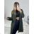 Women's Fluffy Coat (S/M ONE SIZE) ITALIAN FASHION IMWKK223668 S/M béžová