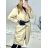 Women's Fluffy Coat (S/M ONE SIZE) ITALIAN FASHION IMWKK223668 S/M Brown
