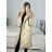 Women's Fluffy Coat (S/M ONE SIZE) ITALIAN FASHION IMWKK223668 S/M Brown