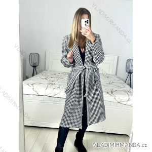 Women's Long Sleeve Hoodie Dress (S / M ONE SIZE) ITALIAN FASHION IMWA216095