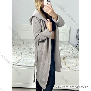 Women's Fluffy Coat (S/M ONE SIZE) ITALIAN FASHION IMWKK223668