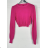Women's Short Button Up Long Sleeve Sweater (S/M ONE SIZE) ITALIAN FASHION IMPBB23Y22785