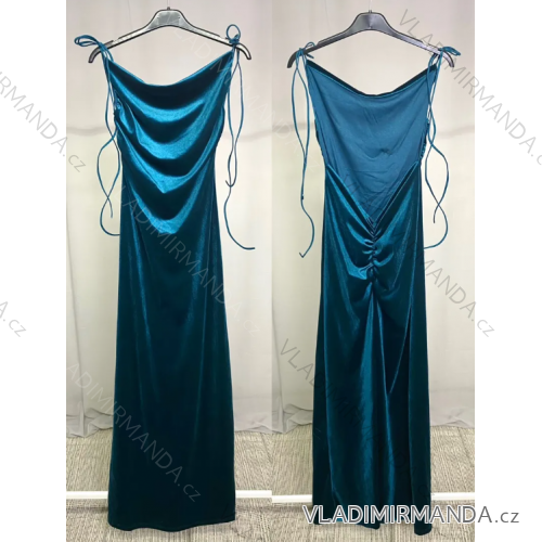 Women's long elegant dress with straps (S/M ONE SIZE) ITALIAN FASHION IMPLP2330000125