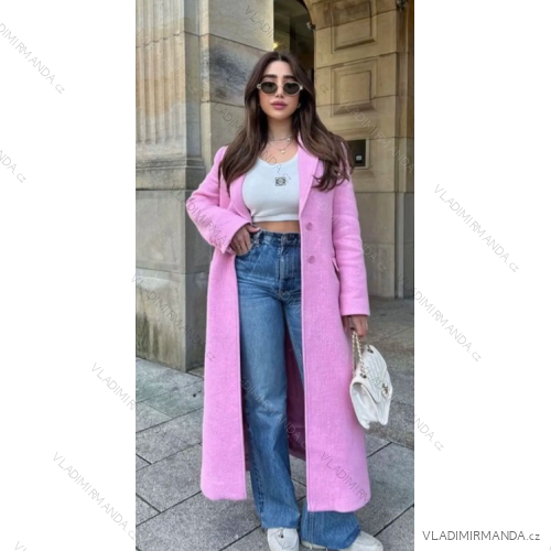 Women's Long Sleeve Coat (S/M ONE SIZE) ITALIAN FASHION IMPLP2396490215