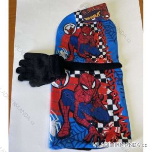 Set of hat, neckband and gloves winter finger spiderman children's boy (ONE SIZE) SETINO HW4091
