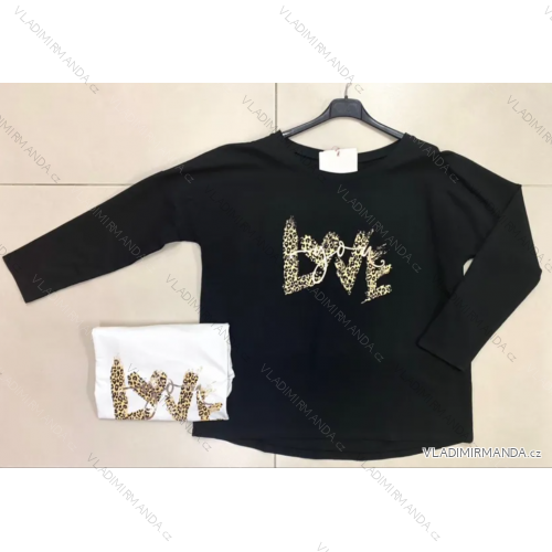 Women's long sleeve top/croptop (S/M ONE SIZE) ITALIAN FASHION IMPLP2386080075