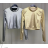 Women's long sleeve top/croptop (S/M ONE SIZE) ITALIAN FASHION IMPLP2386080075