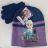 Set of hat and gloves winter finger frozen children's girls (ONE SIZE) SETINO HW4006