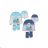 Set of hat and gloves winter finger frozen children's girls (ONE SIZE) SETINO HW4006