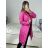 Women's Fluffy Coat (S/M ONE SIZE) ITALIAN FASHION IMWAA233775