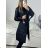 Women's Fluffy Coat (S/M ONE SIZE) ITALIAN FASHION IMWAA233775