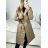 Women's Fluffy Coat (S/M ONE SIZE) ITALIAN FASHION IMWAA233775