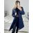 Women's Fluffy Coat (S/M ONE SIZE) ITALIAN FASHION IMWAA233775