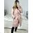 Women's Fluffy Coat (S/M ONE SIZE) ITALIAN FASHION IMWAA233775