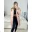 Women's Fluffy Coat (S/M ONE SIZE) ITALIAN FASHION IMWAA233775 S/M béžová