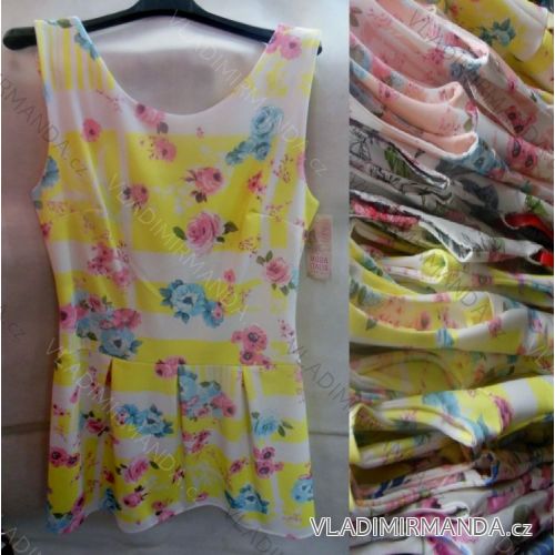 Dress womens summer (s-xl) MADE IN ITALY 7354MII