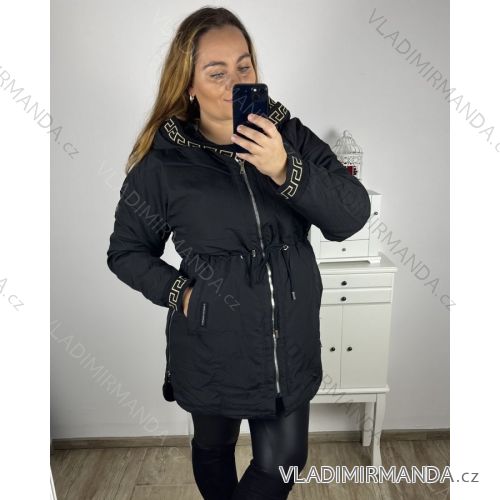 Women's Hooded Vest (S-2XL) POLISH FASHION PMWB23B218132B black 5XL