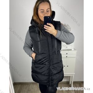 Women's oversized vest (46-56) POLISH FASHION PMW2381266/DU