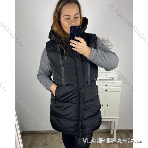 Women's vest (S-2XL) POLISH FASHION PMW2381266 black 52