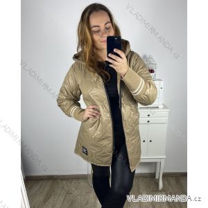 Women's Plus Size Hooded Jacket (XL/2XL ONE SIZE) ITALIAN FASHION IM422684