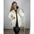 Women's Plus Size Hooded Jacket (XL/2XL ONE SIZE) ITALIAN FASHION IM422684