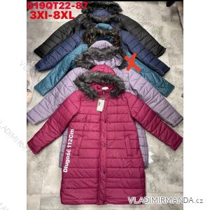 Women's autumn jacket with hood (L / XL ONE SIZE) ITALIAN FASHION IMWD217136