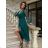 Women's Knitted Sweater Dress Set (S/M ONE SIZE) ITALIAN FASHION IMWE223972