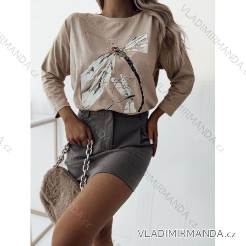 Women's Short Sleeve T-Shirt (M-XL) TURKISH FASHION TMWG22YOUME
