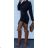 Women's Knitted Sweater Dress Set (S/M ONE SIZE) ITALIAN FASHION IMWE223972