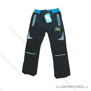 Softshell pants insulated with fleece children's youth girls and boys (116-146) KUGO HK5619408