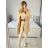 Women's Long Sleeve Hooded Alpaca Coat (S/M ONE SIZE) POLISH FASHION IMWK23747 S/M white
