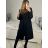 Long women's fleece coat (SML-XL) ITALIAN FASHION IMD211106 black L