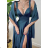 Women's Summer Elegant Strapless Dress (S/M ONE SIZE) ITALIAN FASHION IMPBB23O9187 Wine S/M