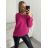 Women's long sleeve sweater (uni s / m) ITALIAN FASHION TM922STAR