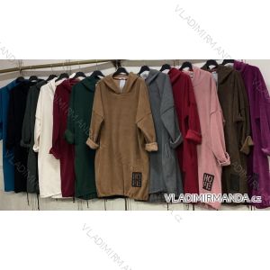 Women's warm long sleeve dress (S/M ONE SIZE) ITALIAN FASHION IMC23376