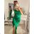Women's elegant evening dress with straps (S/M ONE SIZE) ITALIAN FASHION IM3222IM322MONICA