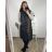 Women's elegant party long sleeve dress (S/M ONE SIZE) ITALIAN FASHION IM322282