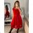 Women's Elegant Summer Sleeveless Dress (S/M/L ONE SIZE) ITALIAN FASHION IM923NELA/DU -   Wine
,   S/M