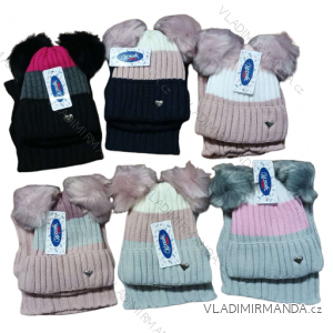 Girls' winter cap and cravat set (8-12 years) WROBI POLAND PV3230842