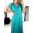 Women's Elegant Short Sleeve Party Dress (L/XL ONE SIZE) ITALIAN FASHION IMS233589XL