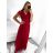 Women's Elegant Short Sleeve Party Dress (L/XL ONE SIZE) ITALIAN FASHION IMS233589XL/DU Beige L/XL