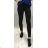 Legíny thermo dlouhé dámské (M-2XL) POLSKÁ MÓDA DPP229T2209 black S / L
