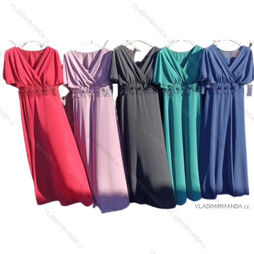 dress short sleeve womens (uni L-2XL) ITALIAN MODA IMS23CLARIS