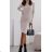 Women's Long Chiffon Short Sleeve Dress (S/M ONE SIZE) ITALIAN FASHION IMWGS231048