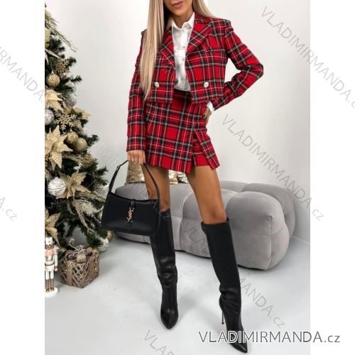 Buttoned Dress with Buttoned Ladies (uni s-m) ITALIAN FASHION IM2203948