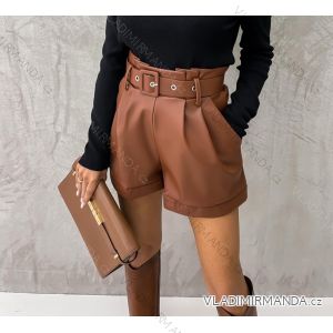 Women's Leatherette Shorts (S-XL) ITALIAN FASHION IMWMY234127