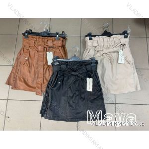 Women's Short Leather Skirt (S-XL) ITALIAN FASHION IMWMY234129
